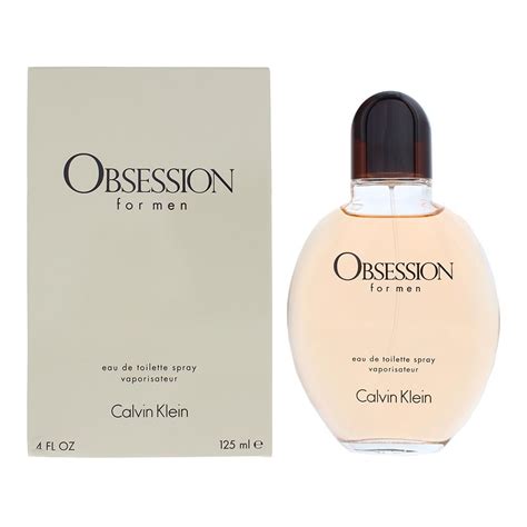 ck obsession for him 125ml eau de toilette